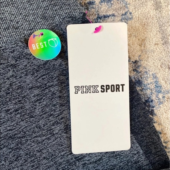 NWT Women’s PINK Seamless Workout Tights - Picture 5 of 8